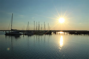 St Marys, GA photo of sailboats at dock