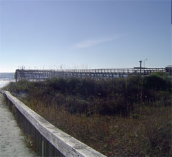 photo taken at Sunset Beach, North Carolina